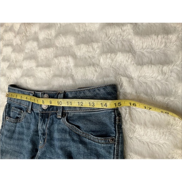 American Eagle Outfitters Women’s Artist Crop Denim Jeans Size 4 - Picture 8 of 10